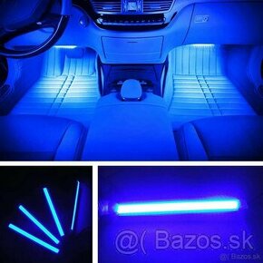 LED ambientne podsvietenie do auta s ovládaním na usb alebo 
