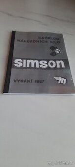 Simson dielenska prirucka Katalog ND