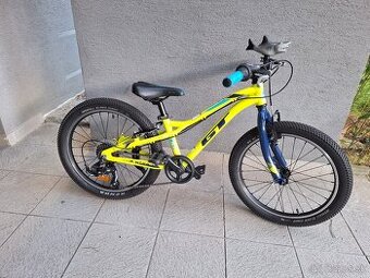 Predám detský bicykel 20kola GT žltý