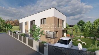 NOVOSTAVBA_4 izb. rodinný dom "B" v radovej zástavbe /140