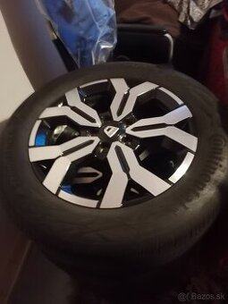 Predám originál hliníkové disky Dacia Duster