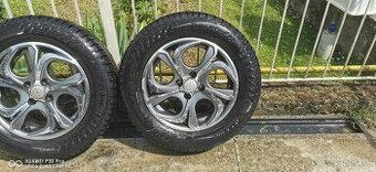 Alu disky RACINGLINE 4x100 R15 + ZIMNE PNEU