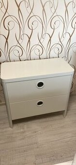 Komoda Ikea Busunge biela