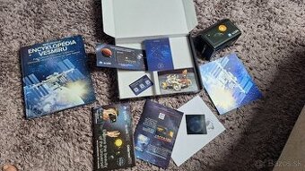 Sada encyklopédia vesmír kniha 3d okuliare aj ako darček