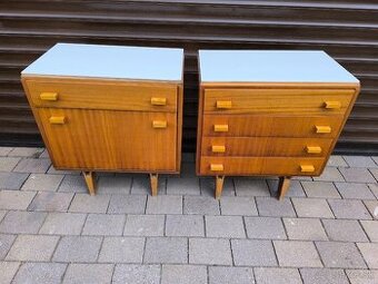 nočné stolíky retro