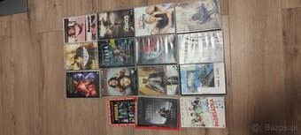 Kolekcia DVD filmov – Star Wars, Top Gun, Únos, Sully, Zlato