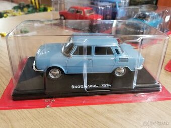 Modely aut škoda 1:24 hachette