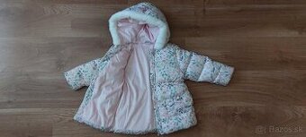 Dievčenská zimušná bunda 98 / Nová