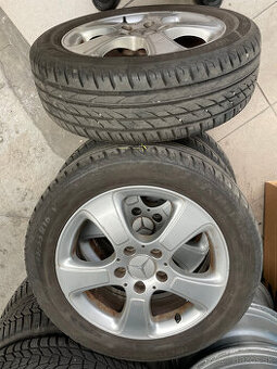 Orig. kolesa Mercedes s letnymi pneu Matador 195/55 r16 87V