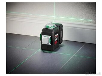 Parkside krížový líniový laser 3 x 360° + batéria 4Ah + nab.