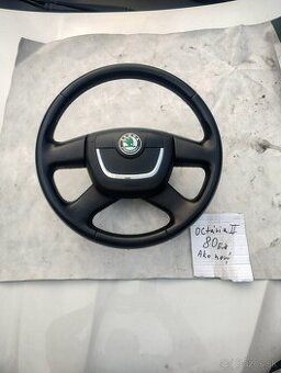 Kožený volant z airbagov Octavia 2