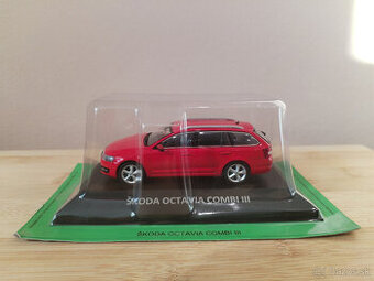 Predám model Škoda Octavia Combi 3 v mierke 1:43 DeAgostini.