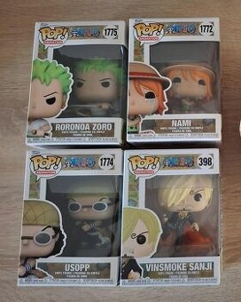 Nové figúrky OnePiece Funko Pop originál