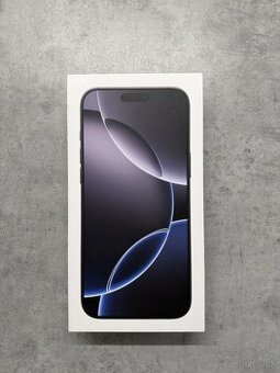 iPhone 16 Pro Max 256Gb Black Titanium Nový