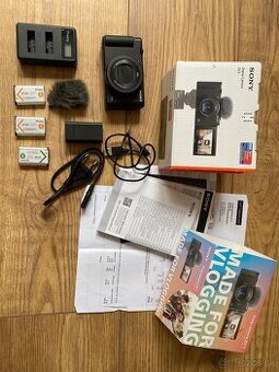Sony ZV-1 Vlog camera Sony ZV-1 Made for vlogging + 2baterie