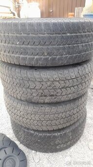 205/65R16 Semperit r.2023, disky+puklice