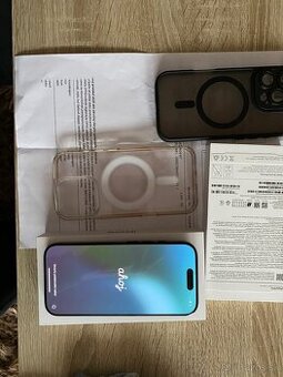 Predam Apple iPhone 16 pro 256gb black 2 roky zaruka