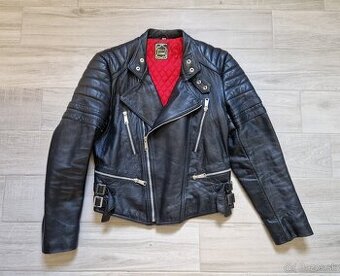 Klasický kožený křivák z 90-x let velikost 48 (M) 1076