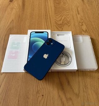 iPhone 12 128 gb Blue - komplet príslušenstvo, záruka