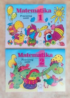 Staré pracovné zošity Matematika 1.-4. ročník