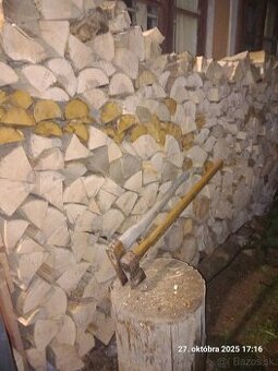 predám palivové drevo buk-klátiky