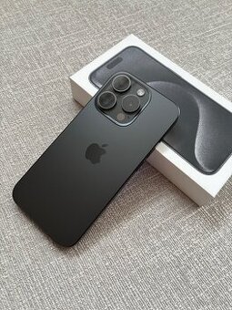 iPhone 15pro 256GB Black Titanium