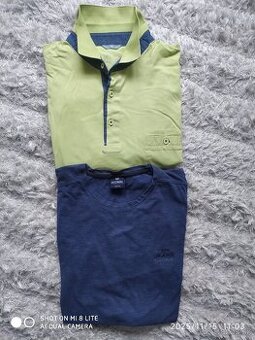 Pánska polokošeľa a tričko