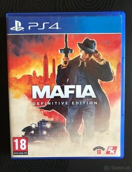 Mafia Definitive Edition Ps4