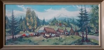 Obraz Gejza Tressa-Na záhorí