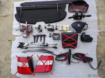 Predám náhradné diely Fiat Stilo 1.8i benzín (r. 2001-2006)