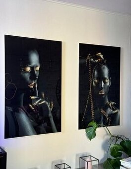 Sklenené obrazy -  len osobný odber