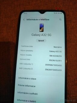 Samsung galaxy A32 5g