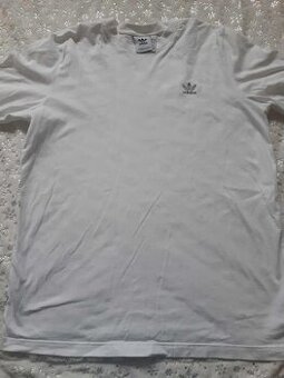 Biele adidas tričko veľ. L