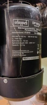 Stĺpová vŕtačka Scheppach DP 16 VLS
