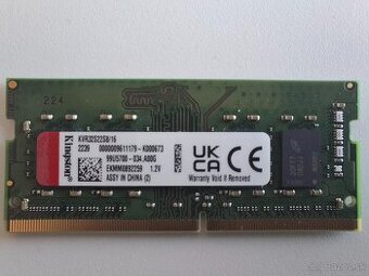 Predam ramku Kingston SODIMM 16GB DDR4 3200MHz