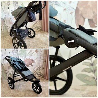 THULE URBAN GLIDE 3 – Mid Blue | KOMPLETNÁ VÝBAVA | TOP STAV