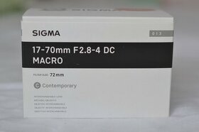 Objektiv SIGMA 17-70mm f/2.8-4 DC Macro OS HSM Nikon