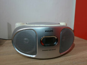 Prenosný rádioprijímač s CD prehrávačom Philips AZ-105S
