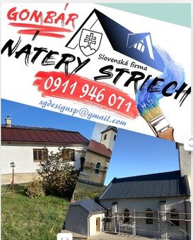 NÁTERY STRIECH🎨✅