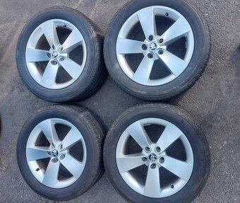 ELEKTRÓNY+PNEUMATIKY ŠKODA KAROQ R17 5X112 RATIKON