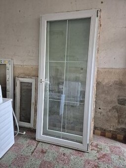 Terasové plastové dvere 100x226