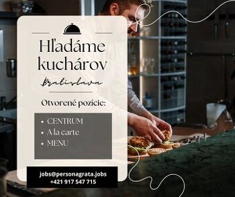 Kuchár do centra Bratislavy