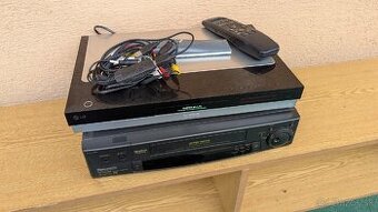 VHS recorder Panasonic; DVD recorder s HDD LG
