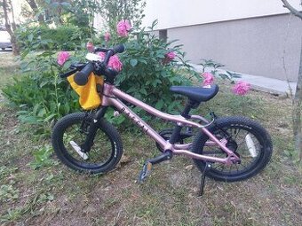 Detský bicykel Rascal 14 ruzovy