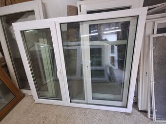 Predám plastove okna 175 x 145 cm