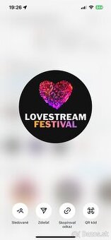 Lovestream 3-dňové lístky