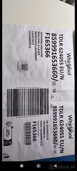 Whirpool TDLR6240SS