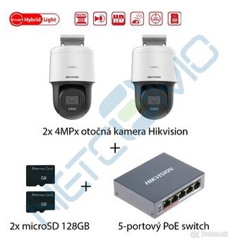 Kamerový systém Hikvision - set č.1