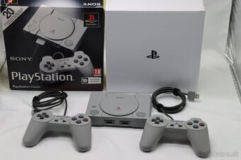 PlayStation Classic Mini + 2 ovládače
