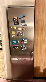 Nerezová chladnička s mrazničkou